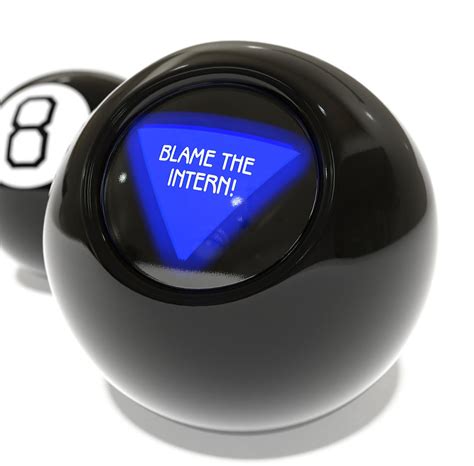 The Magic 8 ball's cautionary message for personal relationships.